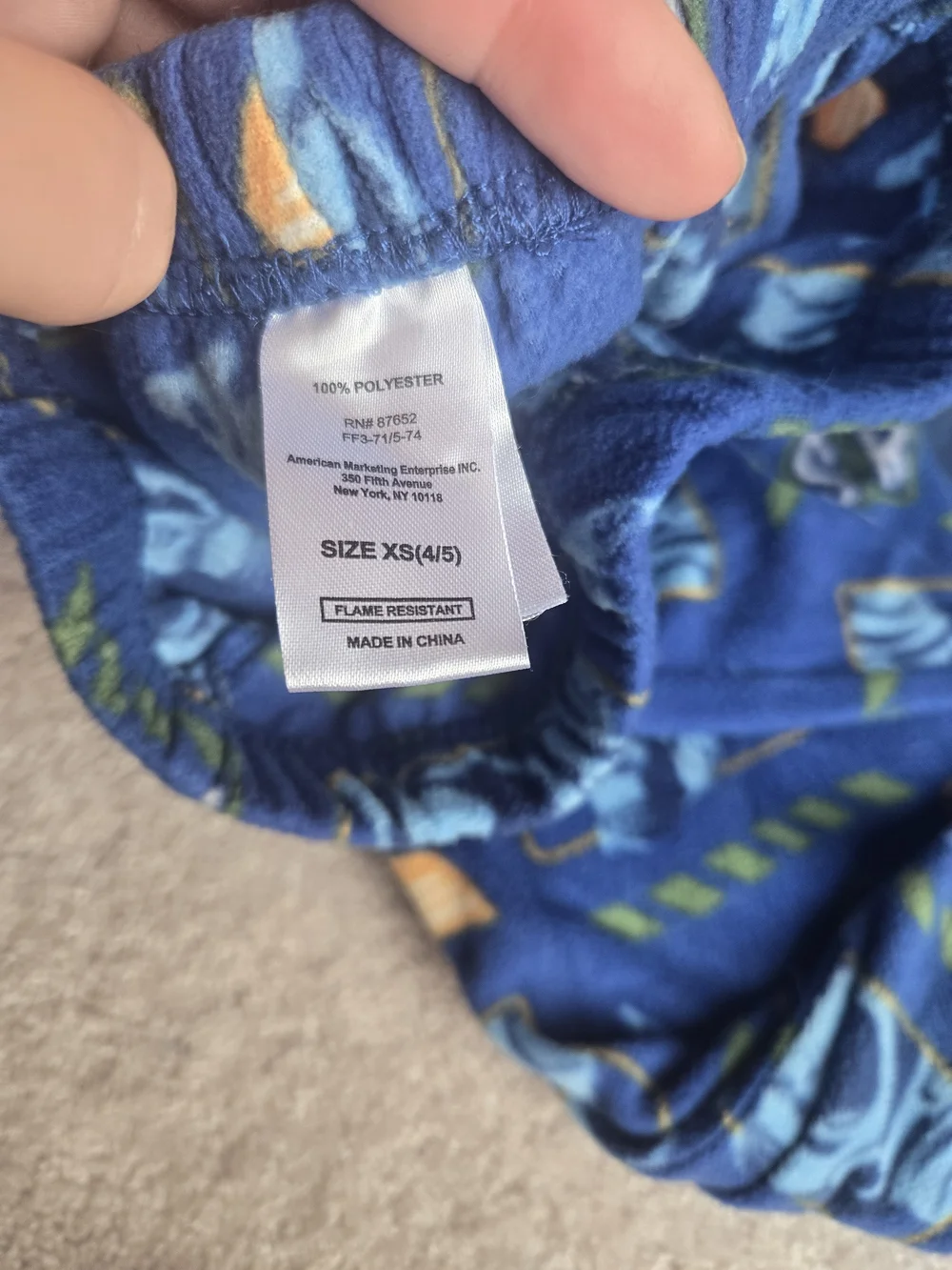 Buzz Lightyear Star Command Kids Pajama Set - Blue & Green
